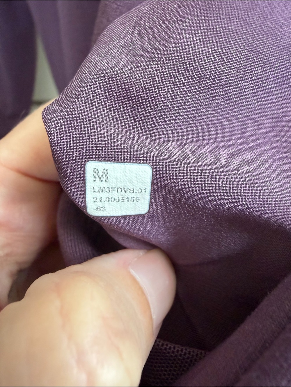 Lululemon Smooth Spacer Classic-Fit Pullover Hoodie Grape Thistle Size Medium - Picture 5 of 5